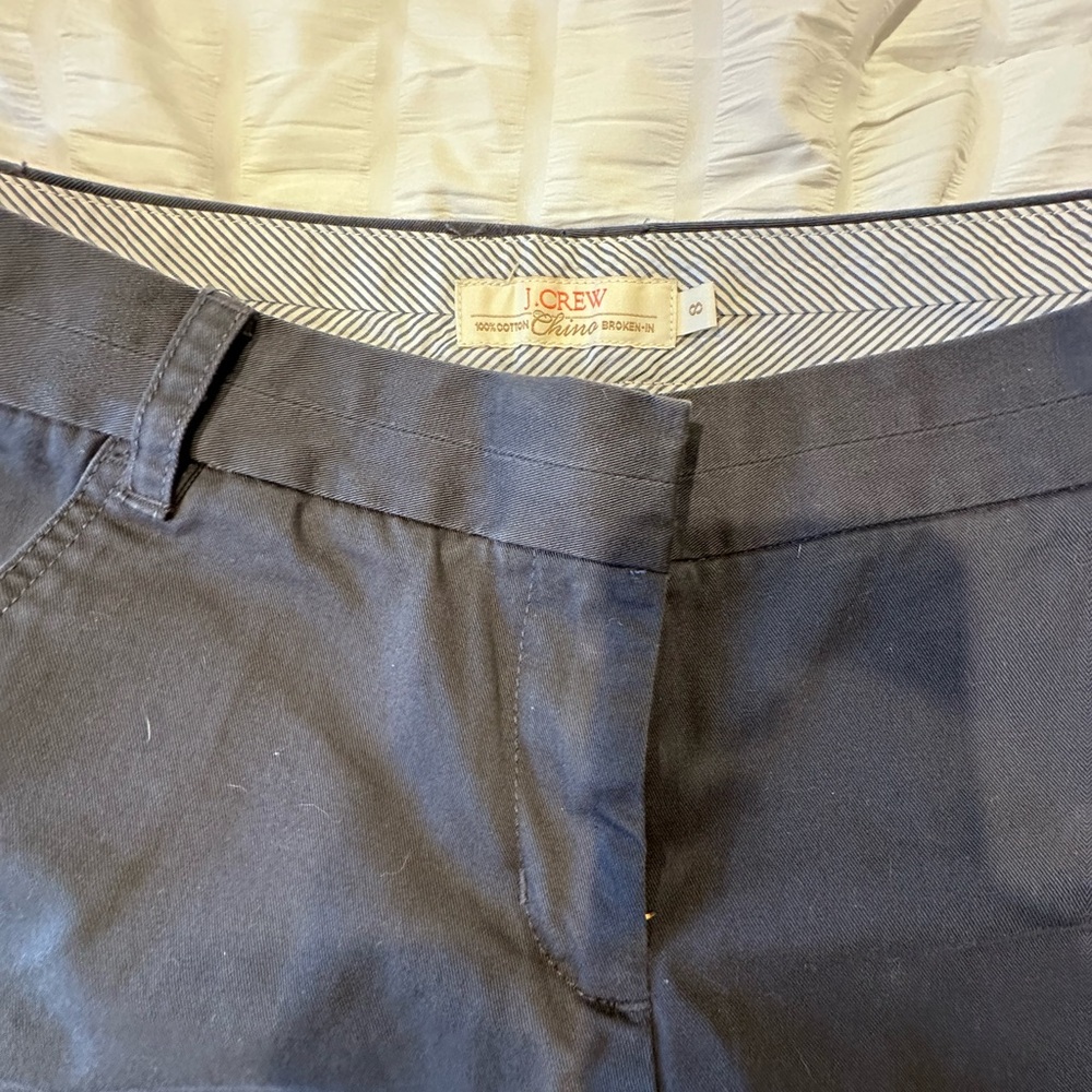 J.Crew Navy Chino Shorts